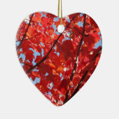Roter Fall Keramikornament (Rechts)