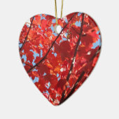 Roter Fall Keramikornament (Links)
