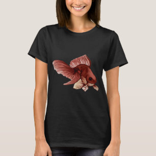 Roter Fantail Goldfisch T-Shirt