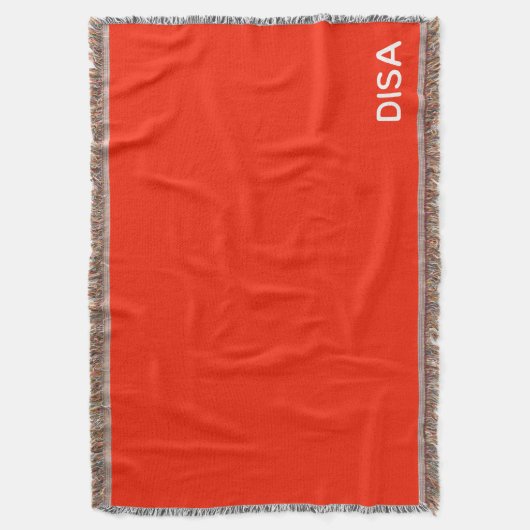 Roter Farbname anzeigen Decke (Vorderseite Vertikal)