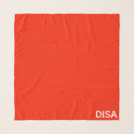 Roter Farbname anzeigen Schal<br><div class="desc">Roter Farbname anzeigen</div>