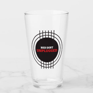 Roter Farbton, nicht gestopft, Titel Logo Pint Gla Glas