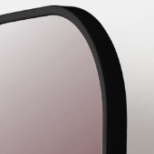 Roter Farbverlauf Monogramm Name oder Initialen hi Pickleball Schläger (Linke Seite)