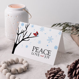 Roter Feiertag der Feiertagskarte