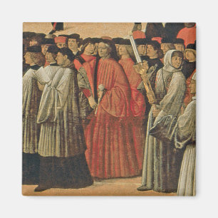 Roter Felsen, c.1895 (Öl auf Leinwand) 2 Magnet