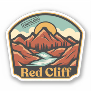 Roter Felsen, Colorado Aufkleber