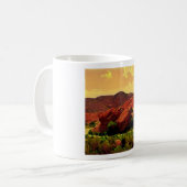 Roter Felsen-Park Denver Colorado Kaffeetasse (Vorderseite Links)