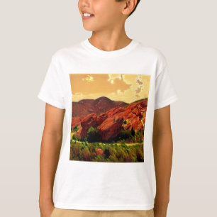 Roter Felsen-Park Denver Colorado T-Shirt