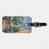 Roter Felsen Pauls Cezanne |, c.1895 (Öl auf Gepäckanhänger (Vorderseite horizontal)