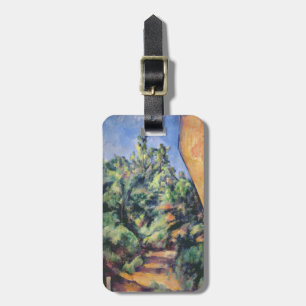 Roter Felsen Pauls Cezanne  , c.1895 (Öl auf Gepäckanhänger