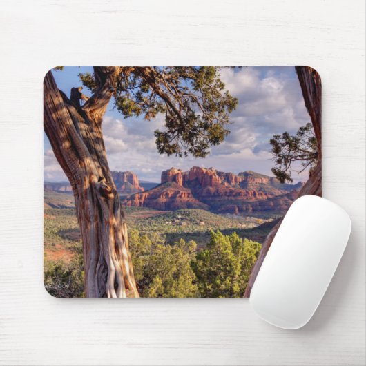 Roter Felsen | Sedona Arizona Mousepad (Mit Mouse)