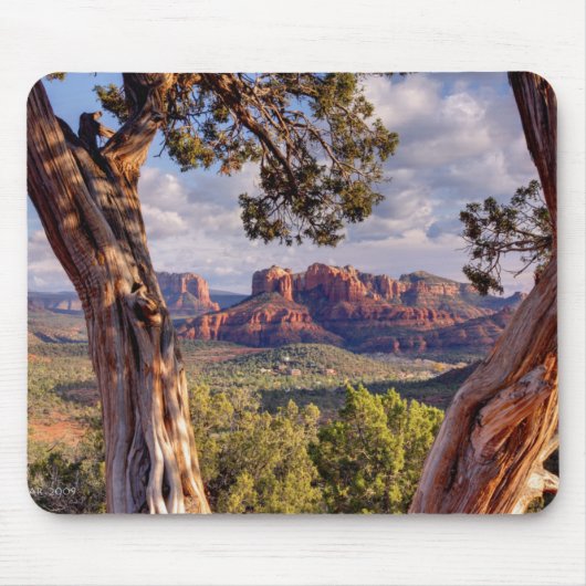Roter Felsen | Sedona Arizona Mousepad (Vorne)