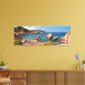 roter Felsküste Sardiniens Leinwand (Insitu (Wohnzimmer))