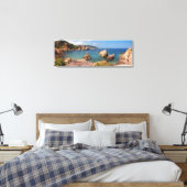 roter Felsküste Sardiniens Leinwand (Insitu (Schlafzimmer))