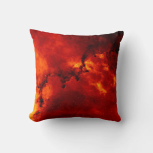 Roter Feuerkosmos Kissen