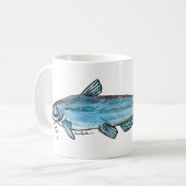 Roter Fisch Kaffeetasse (Vorderseite Links)