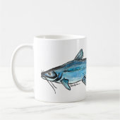 Roter Fisch Kaffeetasse (Links)