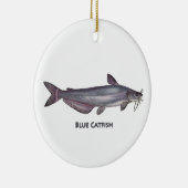 Roter Fisch Keramik Ornament (Rechts)