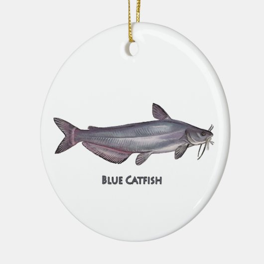 Roter Fisch Keramik Ornament (Links)