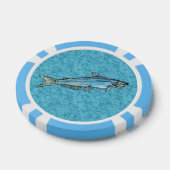 Roter Fisch Pokerchips (Einzeln)