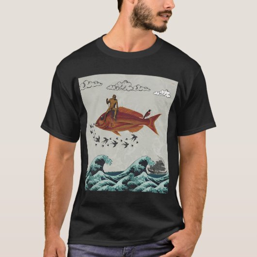 Roter Fisch T-Shirt (Vorderseite)