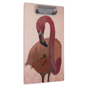 ROTER FLAMINGO KLEMMBRETT (Rechts)