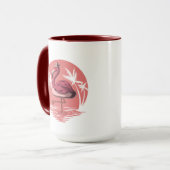 ROTER FLAMINGO Tasse (Vorderseite Links)