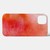 Roter Fleck, Aquarell abstrakt Case-Mate iPhone Hülle (Rückseite (Horizontal))