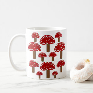 Roter Fliegenpilz Waldpilz Kaffeetasse
