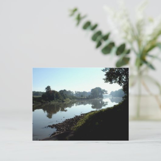 Roter Fluss im Norden Postkarte (Stehend Vorderseite)
