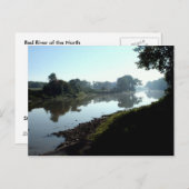 Roter Fluss im Norden Postkarte (Vorne/Hinten)