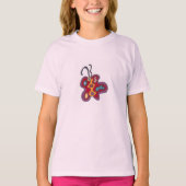 Roter Flutterfly-T - Shirt (Vorderseite)