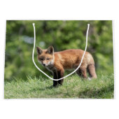 Roter Fox-Ausrüstung Große Geschenktüte (Vorderseite)