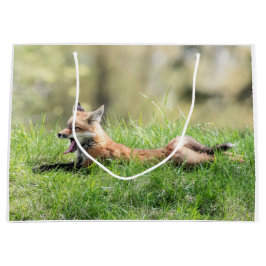 Roter Fox-Ausrüstung Große Geschenktüte