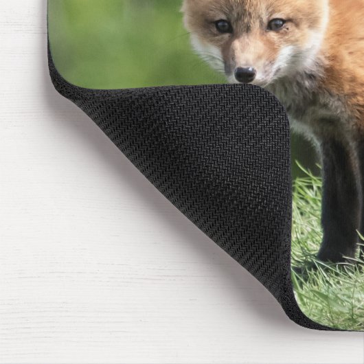 Roter Fox-Ausrüstung Mousepad (Ecke)