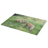 Roter Fox-Ausrüstungen Schneidebrett (Ecke)