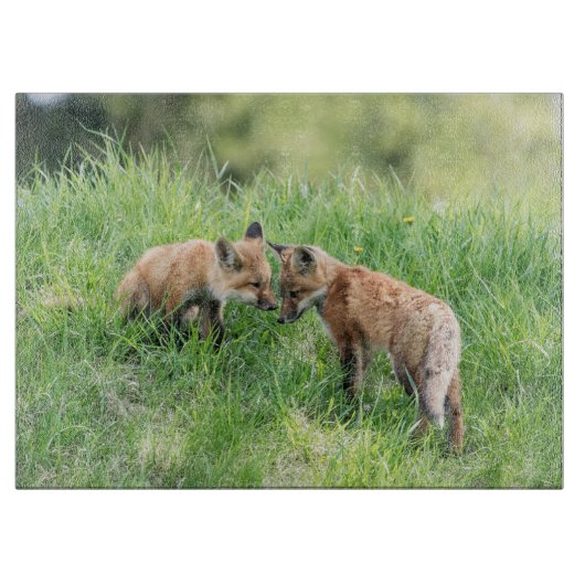 Roter Fox-Ausrüstungen Schneidebrett (Vorderseite)