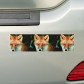 Roter Fox Autoaufkleber (Auf Auto)