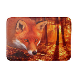 Roter Fox Badematte