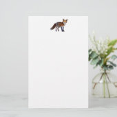 Roter Fox Briefpapier (Stehend Vorderseite)
