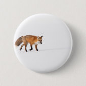 Roter Fox Button (Vorderseite)