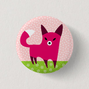 Roter Fox Button