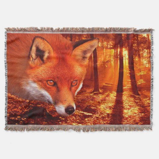 Roter Fox Decke (Vorderseite)