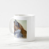 Roter Fox (Hauptstudie) Kaffeetasse (Vorderseite Links)