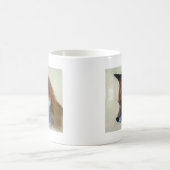 Roter Fox (Hauptstudie) Kaffeetasse (Mittel)