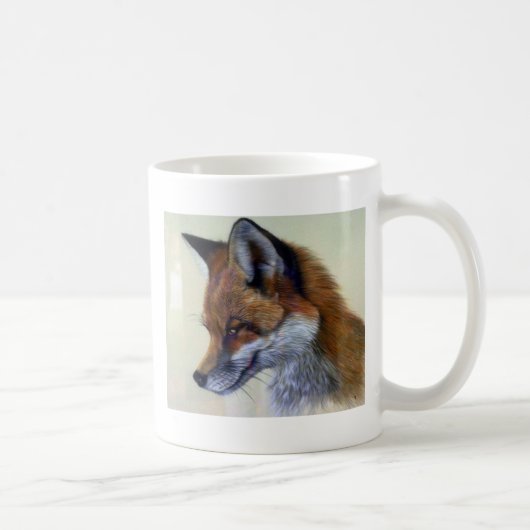 Roter Fox (Hauptstudie) Kaffeetasse (Rechts)