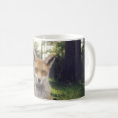 Roter Fox im Wald Kaffeetasse (VorderseiteRechts)