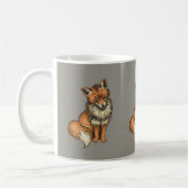 Roter Fox Kaffeetasse (Links)