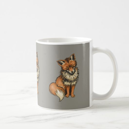 Roter Fox Kaffeetasse (Rechts)
