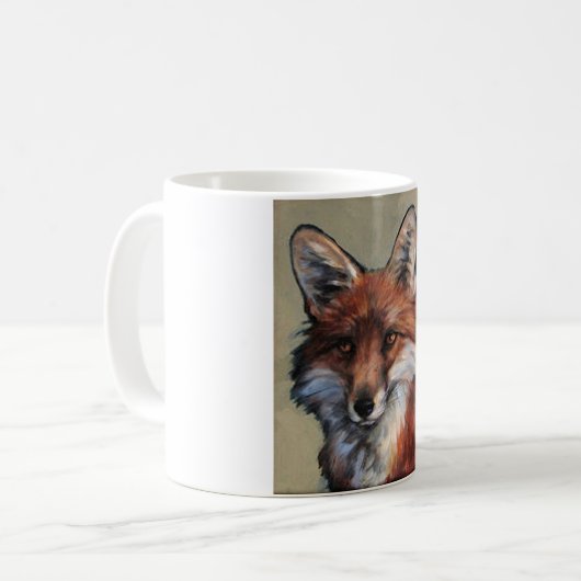 Roter Fox Kaffeetasse (Vorderseite Links)